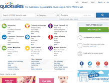 Tablet Screenshot of datadot.quicksales.com.au