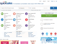 Tablet Screenshot of jeffwignallford.quicksales.com.au