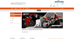 Desktop Screenshot of jeffreymotorcycles.quicksales.com.au