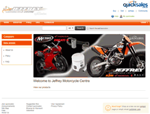 Tablet Screenshot of jeffreymotorcycles.quicksales.com.au