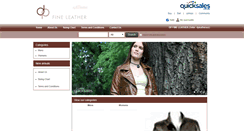 Desktop Screenshot of dpleather.quicksales.com.au