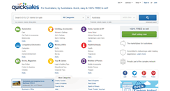 Desktop Screenshot of daniellesdream.quicksales.com.au